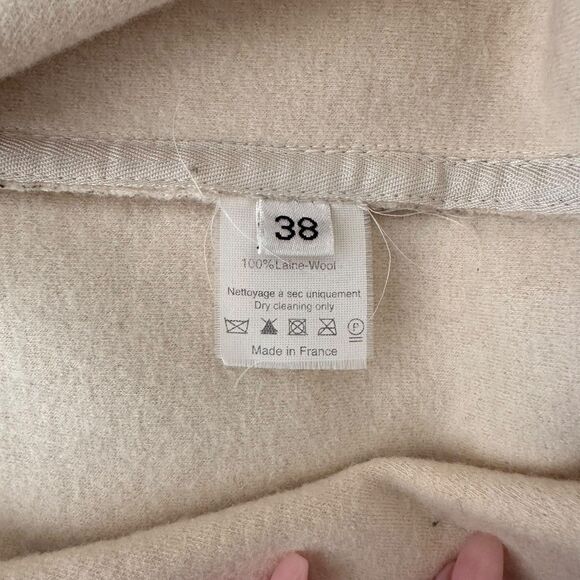 LANVIN River 2007 Vintage Parisian Wool Cardigan Sz 38 (US M) - Picture 5 of 5